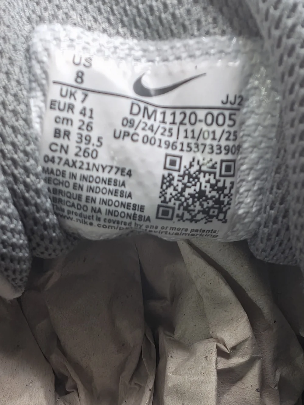 Nike Legend Essential 3 Next Nature Photon Dust Sneakers DM1120-005 Mens Size 8 - Picture 6 of 8